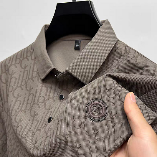 Elite Atelier Monogram Polo T-Shirt