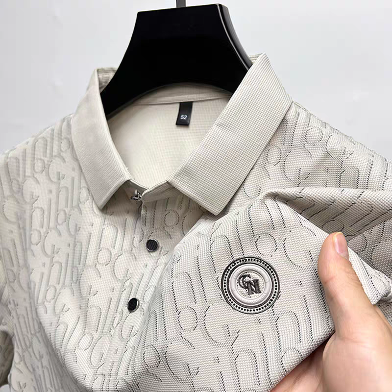 Elite Atelier Monogram Polo T-Shirt