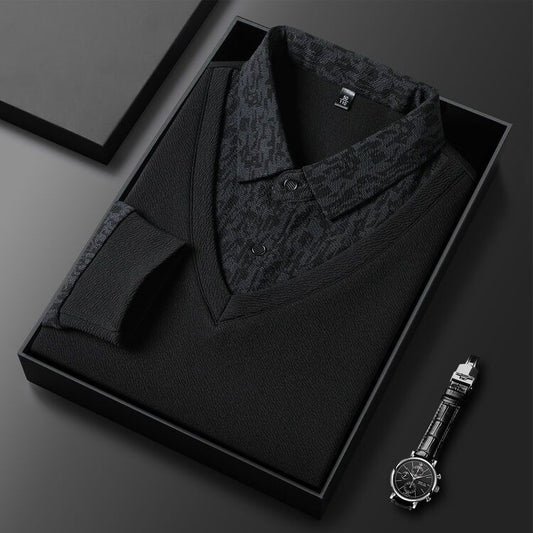 Imperial Layered Elegance Sweatshirt