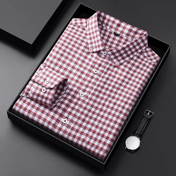 Oxford Red Check Classic Fit Shirt