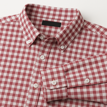 Oxford Red Check Classic Fit Shirt