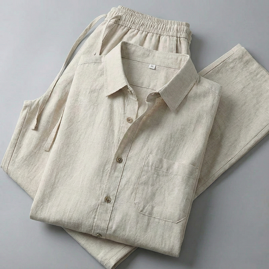 LinenAura Essence Top & Bottom Set