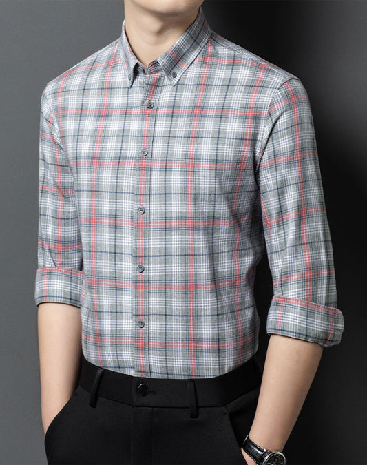 Professional Plaid Luxe Shirt