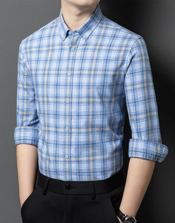 Professional Plaid Luxe Shirt